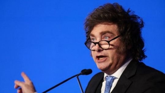 Presidente Javier Milei en el aniversario de la Bolsa de Cereales de Buenos Aires