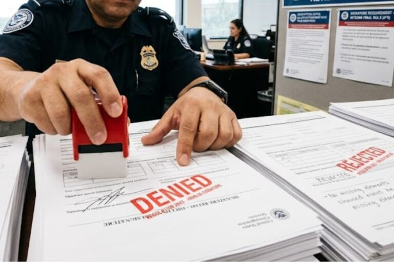 Sello del Servicio de Ciudadanía e Inmigración de Estados Unidos (USCIS)