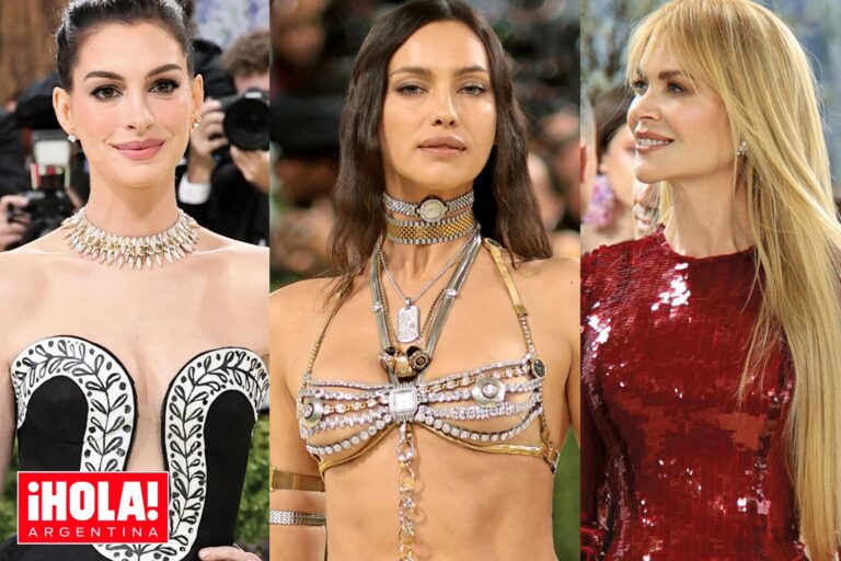 Escalinata del Met con celebridades luciendo looks inspirados en obras de arte en la Met Gala 2026