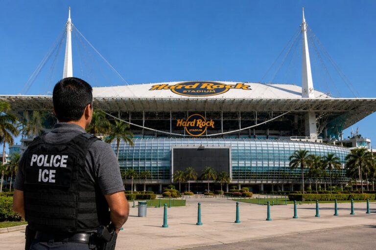 Estadio Hard Rock en Miami durante un partido de fútbol