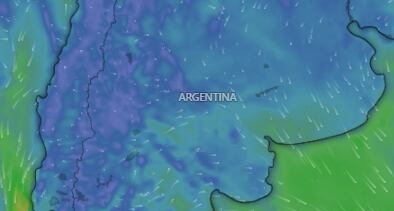 Mapa del pronóstico del tiempo del SMN para el 25 de mayo