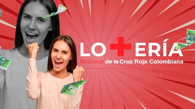Boleto de la Lotería de la Cruz Roja con el número ganador 5966 y serie 183