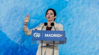 Manifestación del Sindicato de Inquilinas en Madrid contra el encarecimiento de alquileres