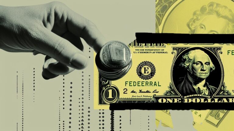 Gráfico de cotización del dólar mayorista en Argentina con tendencia bajista