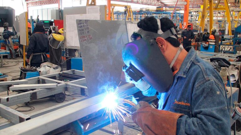 Gráfico de la Encuesta de Tendencia de Negocios de la Industria Manufacturera del Indec