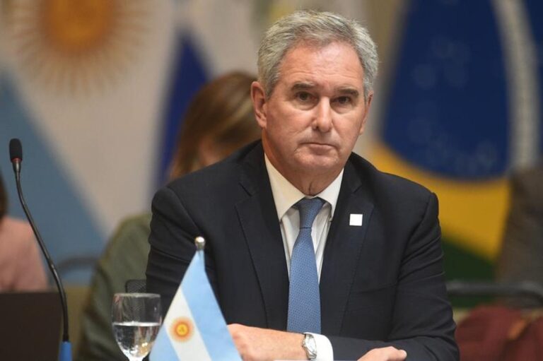 Canciller argentino Pablo Quirno