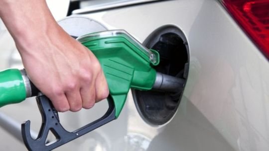 Gráfico de aumento de precios de combustibles en Argentina