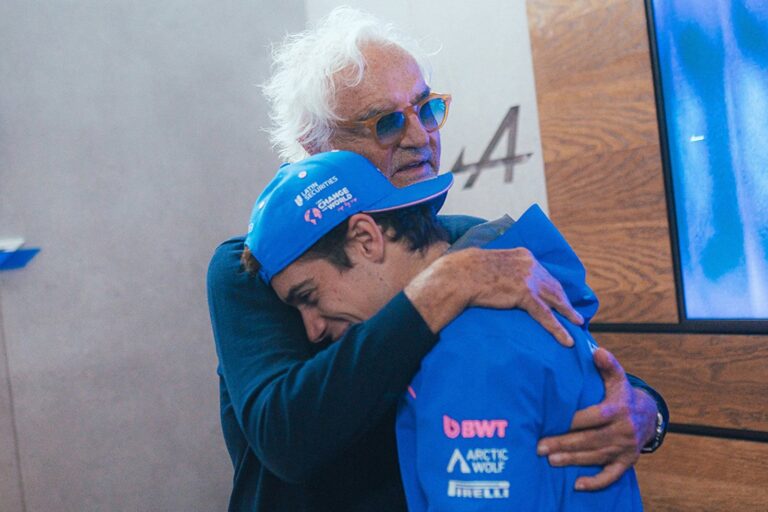 Flavio Briatore en conferencia de prensa durante el Gran Premio de Mónaco