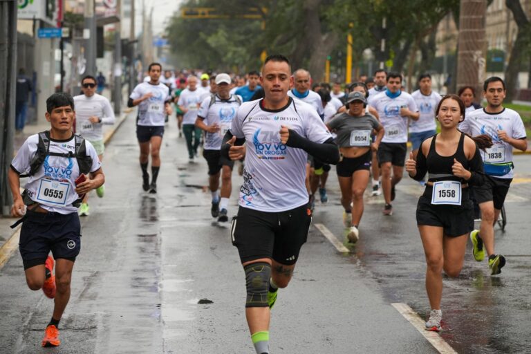 Participantes de la Carrera 7K Yo Vivo sin Drogas en edición anterior