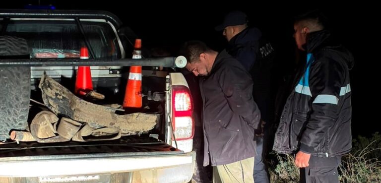 Operativo policial en Rada Tilly con detenidos por robo de cables de cobre