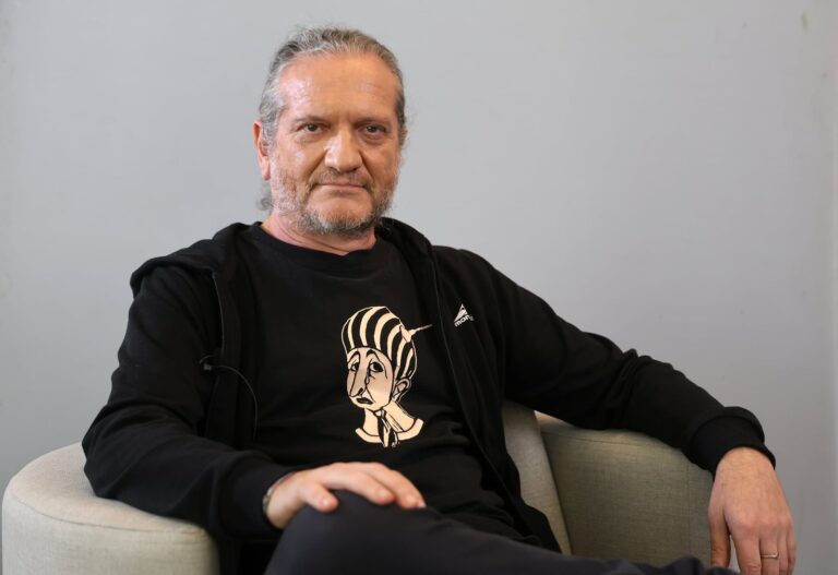 Darío Sztajnszrajber durante entrevista en LN+