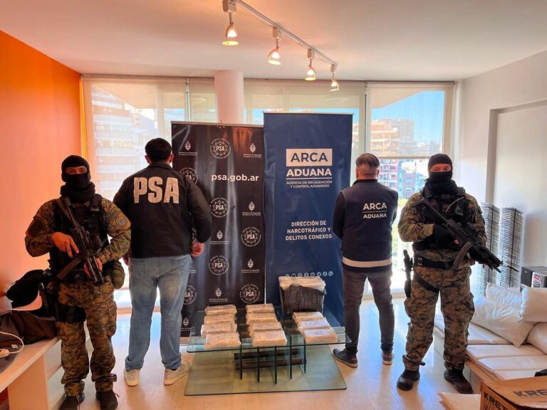 Allanamiento en departamento de Palermo con cocaína secuestrada