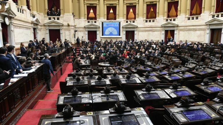 Sesión de la Cámara de Diputados