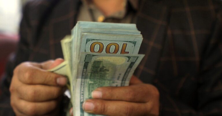 Gráfico de la cotización del dólar blue en Argentina