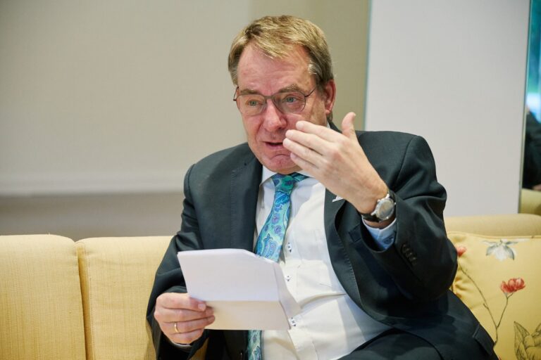 Dieter Lamlé, embajador de Alemania en Argentina