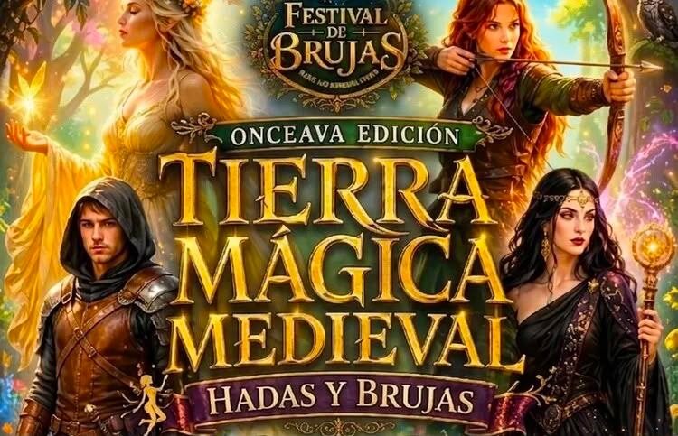 Escenario del Festival Hadas y Brujas en Tecámac