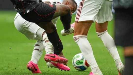 Assim Madibo durante un partido del Mundial 2026