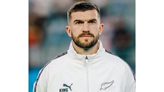 Tim Payne, futbolista neozelandés, en una imagen de archivo