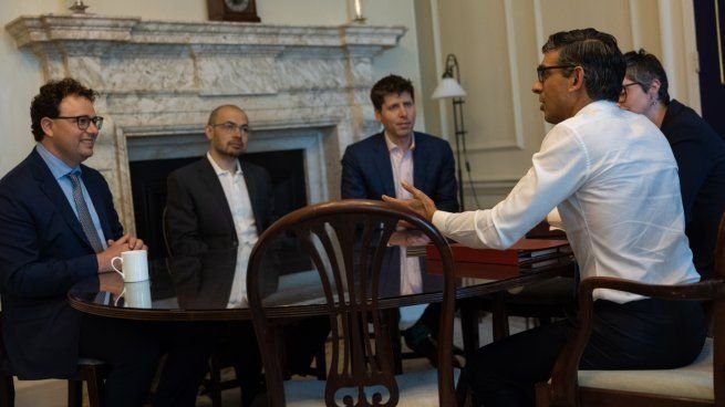 Reunión del G7 con ejecutivos de inteligencia artificial