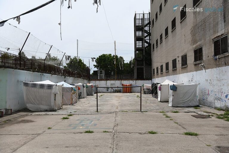 Fachada de la Procuración Penitenciaria de la Nación en Buenos Aires