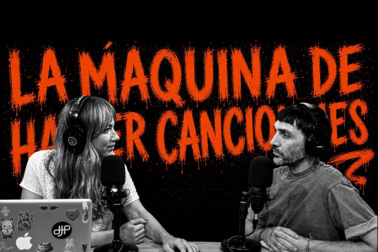 Mariano Di Cesare, líder de Mi Amigo Invencible, durante la entrevista