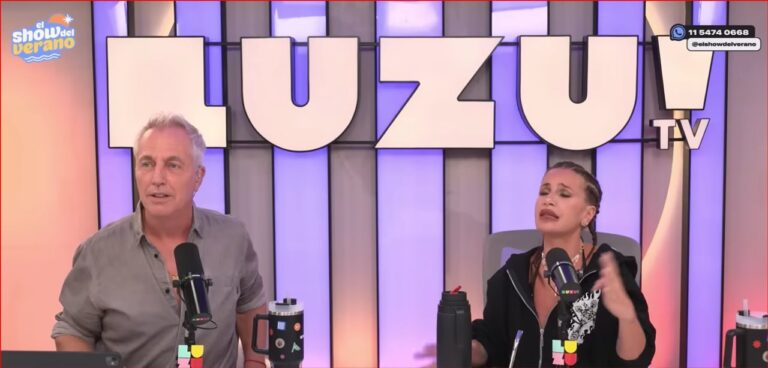 Marley y Florencia Peña, conductores de LUZU TV