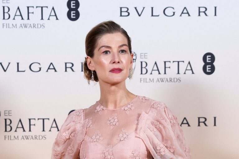 Rosamund Pike en el escenario del Wyndham’s Theatre de Londres