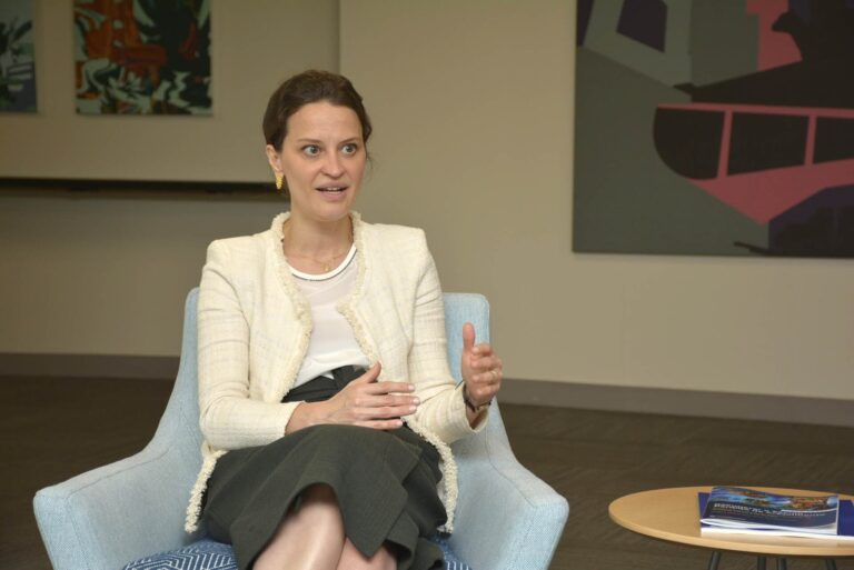Susana Cordeiro, vicepresidenta del Banco Mundial para América Latina y el Caribe, en su despacho en Washington
