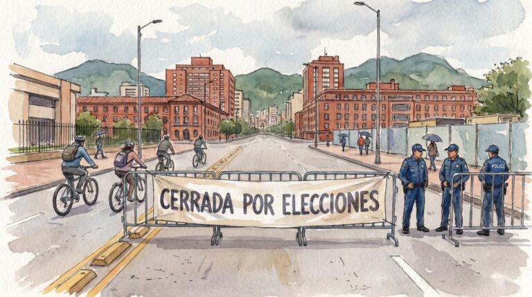 Ciclovía en Bogotá suspendida por elecciones presidenciales