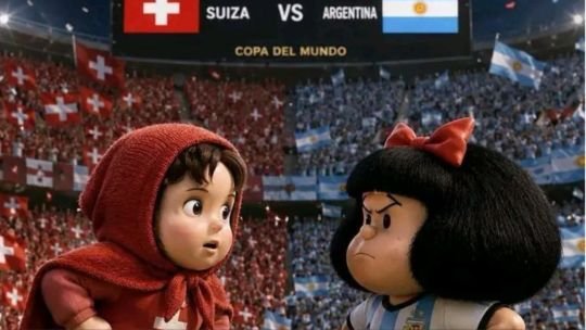 Memes del partido Argentina vs Suiza en redes sociales