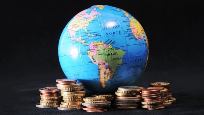 Gráfico de cotizaciones de monedas latinoamericanas frente al dólar