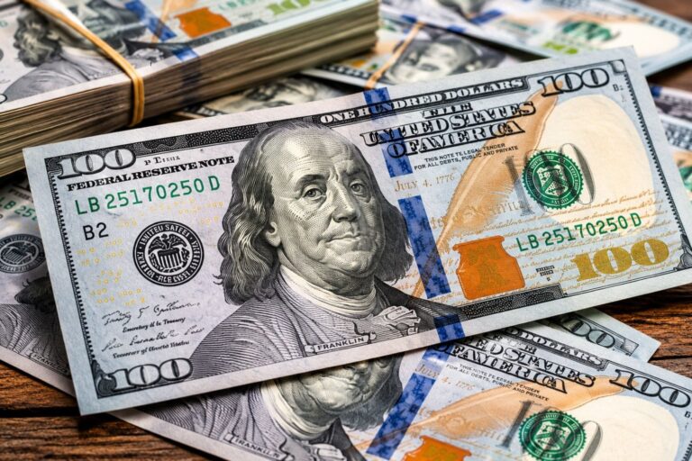 Cotización del dólar oficial y blue en Argentina