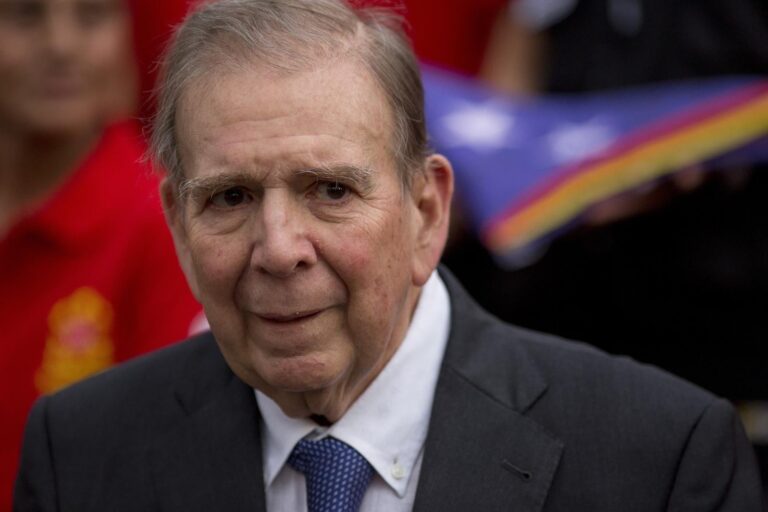 Edmundo González en conferencia sobre ayuda humanitaria en Venezuela