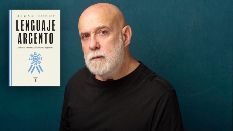 Portada del libro Lenguaje argento de Oscar Conde