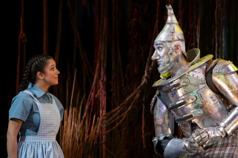 Escena del musical El Mago de Oz en el Teatro Nacional Cervantes