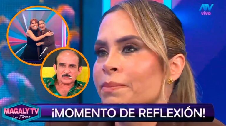 Ethel Pozo y Magaly Medina en entrevista