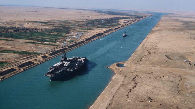 Puerto de Damietta en Egipto