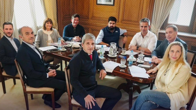 Reunión de la mesa política en Casa Rosada