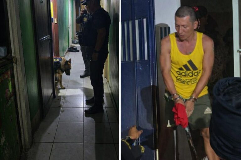 Operativo policial en el Centro de Detención Preventiva de Puerto Barrios, Guatemala