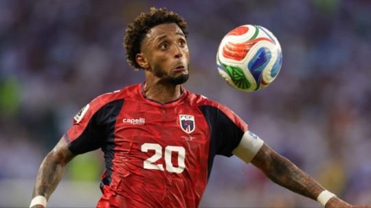Ryan Mendes, capitán de la selección de Cabo Verde, durante un partido del Mundial 2026