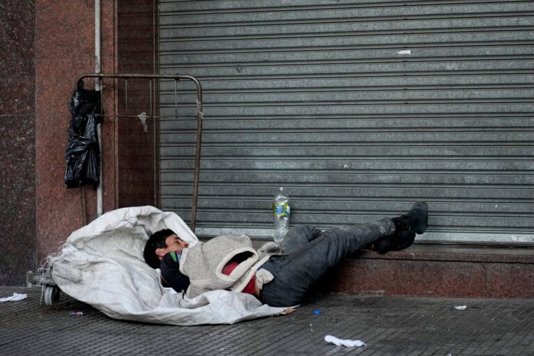 Personas en situación de calle en la Ciudad de Buenos Aires