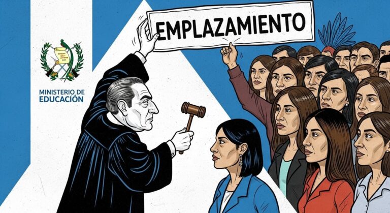Fachada del Juzgado Noveno Pluripersonal de Trabajo de Guatemala