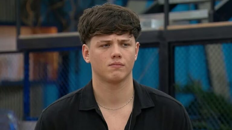 Leandro Nigro, participante de Gran Hermano, durante una entrevista