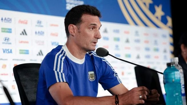 Lionel Scaloni en conferencia de prensa tras la final del Mundial 2026