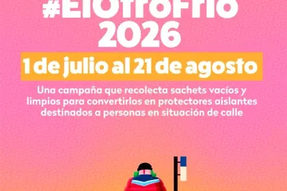 Logo de Mercedes-Benz Camiones y Buses y de la campaña #ElOtroFrío