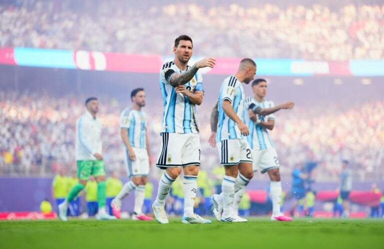 Lionel Messi, capitán de la Selección argentina