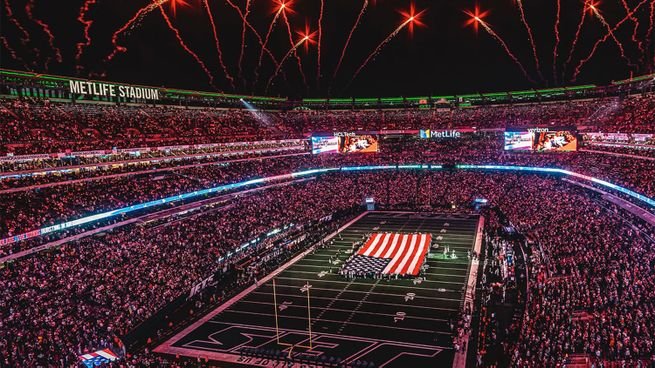 Estadio MetLife con césped natural durante el Mundial 2026