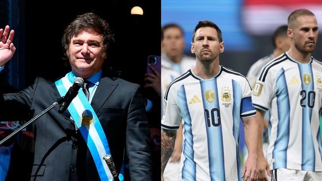 Javier Milei en la Casa Rosada
