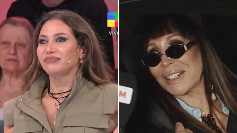 Moria Casán y Adabel Guerrero en el programa LAM