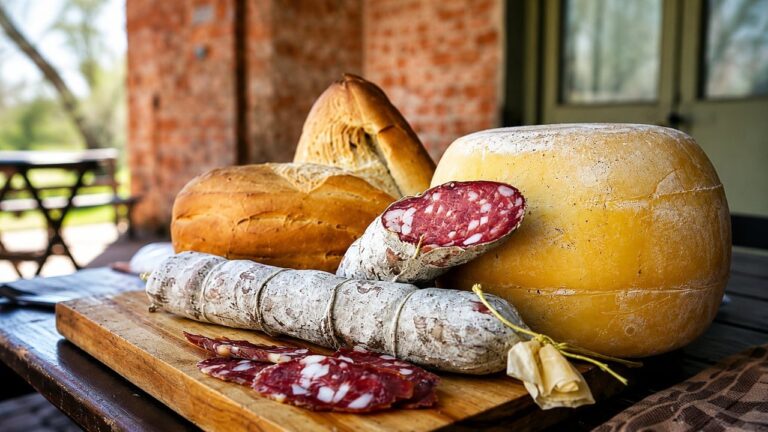 Salame serrano artesanal de 50 metros en Sierra de la Ventana